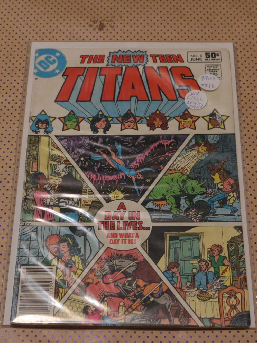 The New Teen Titans #8 Comic